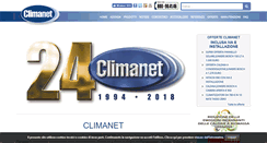 Desktop Screenshot of climanetonline.it